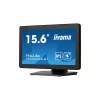 iiyama touch monitor, 15,6", 1920 x 1080, 16:9, 450cd, 5ms, 1000:1, HDMI/DP/UDBx2, T1633MSC-B1