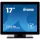 iiyama touch monitor, 17", 1920x1080, 16:9, 230cd, 5ms, 1000:1, VGA/HDMI,  T1721MSC-B2