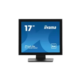   iiyama touch monitor, 17", 1280 x 1024, 5:4, 250cd, 5ms, 1000:1, VGA/HDMI/DP, T1732MSC-B1SAG
