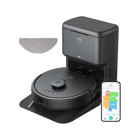 Anker Eufy Vacuum 3-in-1 E20 (Robot & Cordless Stick Vacuum Combo) smart home robot + álló porszívó fekete
