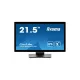 iiyama touch IPS monitor, 21,5", 1920 x 1080, 16:9, 600cd, 5ms, 1000:1, HDMI/DP/USBx2, T2238MSC-B1