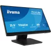 IIYAMA touch IPS monitor 21.5" T2254MSC-B1AG, 1920x1080, 16:9, 300cd/m2, 4ms, HDMI/DP,  hangszóró