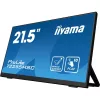 iiyama touch monitor, 21,5", 1920x1080, 16:9, 400cd, 5ms, 1000:1, HDMI/DP/USB, T2255MSC