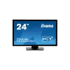 iiyama touch IPS monitor, 23,8", 1920 x 1080, 16:9, 400cd, 5ms, 1000:1, HDMI/DP/USBx2, T2452MSC-B1