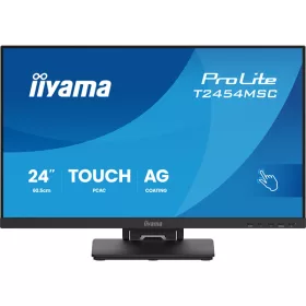   iiyama touch IPS monitor, 23,8", 1920 x 1080, 16:9, 300cd, 4ms, 1000:1, HDMI/DP/USBx2, T2454MSC-B3AG