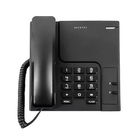 ALCATEL T26 telefon készülék (vezetékes) FEKETE