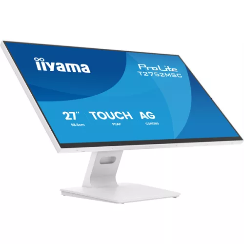 IIYAMA touch IPS monitor 21.5" T2752MSC-W1AG, 1920x1080, 16:9,  400cd/m2, 5ms, HDMI/DP,  hangszóró