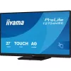IIYAMA touch IPS monitor, 27", 1920 x 1080, 16:9, 300cd, 4ms, 1000:1, VGA/HDMI/USB, T2754MSC-B2AG