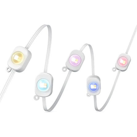 Anker Eufy Permanent Outdoor Lights E22 15m 90lm vízálló RGBW fényfüzér LED Wi-Fi smart home Bluetooth fényforrás