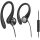 PHILIPS In-ear sports headphones with mic TAA1105BK/00 - 1.2mm cable, 15mm drivers, ear-hook, 3.5mm jack, 15mm drivers, black