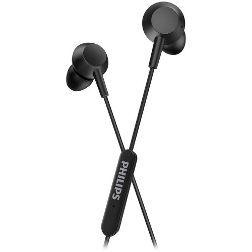 PHILIPS In-ear headphones with mic TAE5008BK/00 - USBC-C connector, 3 button in-line remote, 1.2m cable, black