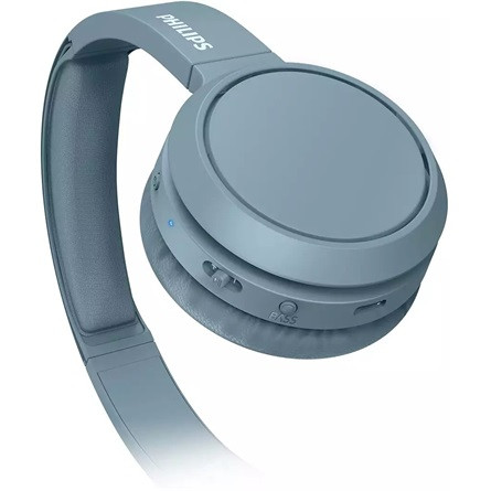 PHILIPS wireless headphones TAH4205BL/00 - Bluetooth 5.0, bass boost button, Li-po battery, blue