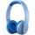 PHILIPS Kids wireless on-ear headphones TAK4206BL/00 - Light-up ear cups, Volume limited <85 dB, Bluetooth 5.0, blue