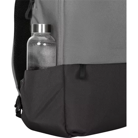 Targus Sagano EcoSmart Commuter Backpack 16" notebook poliészter hátizsák szürke-fekete 20L