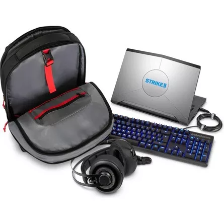Targus Strike II Backpack 17,3" notebook gaming hátizsák fekete 27L
