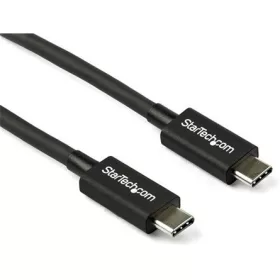   StarTech Thunderbolt 3 -> Thunderbolt 3 M/M adatkábel 0.8m fekete 40Gbps