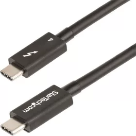   StarTech Thunderbolt 4 -> Thunderbolt 4 M/M adatkábel 0.5m fekete