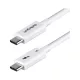 StarTech Thunderbolt 5 -> Thunderbolt 5 M/M adatkábel 0.5m fehér