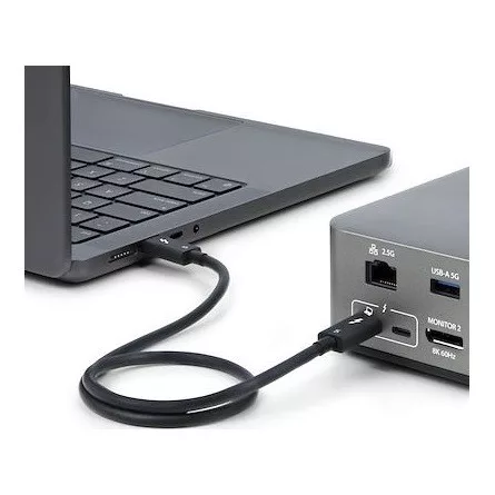 StarTech Thunderbolt 5 -> Thunderbolt 5 M/M adatkábel 0.8m fehér