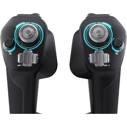 Turtle Beach Flight Simulator / FG VelocityONE USB-A repülésirányító rendszer játékvezérlő fekete