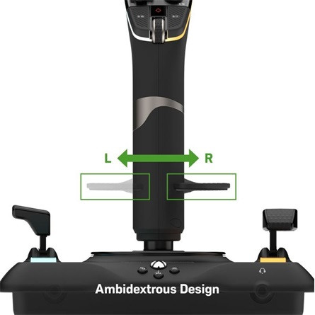 Turtle Beach VelocityOne Flightstick PC/XBOX  USB-C joystick játékvezérlő fekete