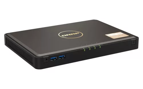 QNAP 4-bay M.2 PCIe SSD NASbook, Intel Celeron N5105/N5095 4-core, burst up to 2.9GHz