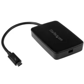   StarTech Thunderbolt 3 -> Thunderbolt 2 M/F adapter 0.2m fekete