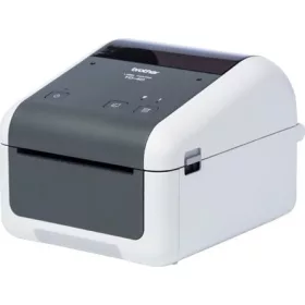   BROTHER Címkenyomtató TD4420DNXX1, asztali (ipari), 203mm/mp, 203dpi, RD szalag, USB, Soros, LAN