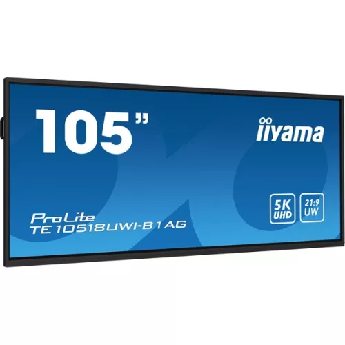 iiyama touch VA monitor,104,6", 5120x2160, 21:9, 450cd, 6,5ms, 4000:1, HDMIx5/DP/USB-Cx3/USBx2/RJ45x2/RS-232c