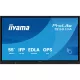 iiyama touch IPS monitor, 54,6", 3840 x 2160, 16:9, 500cd, 8ms, 1200:1, HDMIx3/DP/USB-Cx2/USBx5/RJ45x2/RS-232C