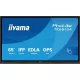 iiyama touch IPS monitor, 64,5", 3840 x 2160, 16:9, 450cd, 8ms, 1200:1, HDMIx3/DP/USB-Cx2/USBx5/RJ45x2/RS-232C