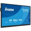 iiyama touch IPS monitor, 75", 3840 x 2160, 16:9, 450cd, 8ms, 1200:1, HDMIx3/DP/USB-Cx2/USBx5/RJ45x2/RS-232C