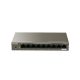 Tenda Switch PoE - TEF1109P-8-63W (9x100Mbps; 8 af/at PoE+ port; 58W)