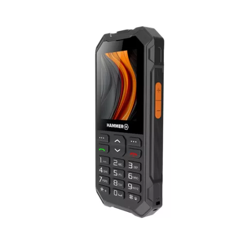 myPhone HAMMER 6 LTE 2,4" Dual SIM csepp-, por- és ütésálló mobiltelefon - fekete