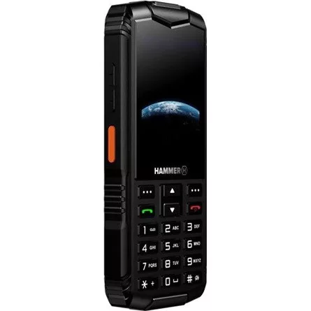 myPhone HAMMER Horizon LTE 2,4" Dual SIM csepp-, por- és ütésálló mobiltelefon - fekete