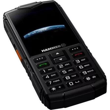 myPhone HAMMER Horizon LTE 2,4" Dual SIM csepp-, por- és ütésálló mobiltelefon - fekete