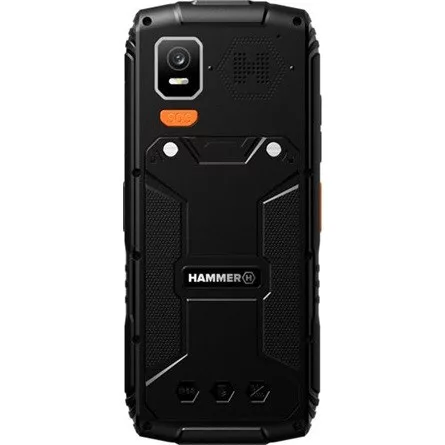 myPhone HAMMER Horizon LTE 2,4" Dual SIM csepp-, por- és ütésálló mobiltelefon - fekete