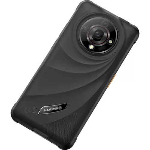 myPhone HAMMER Iron 6 5G 6,56" 6/128GB Dual SIM okostelefon - fekete