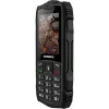 myPhone HAMMER Rock LTE 2,4" Dual SIM csepp-, por- és ütésálló mobiltelefon - fekete