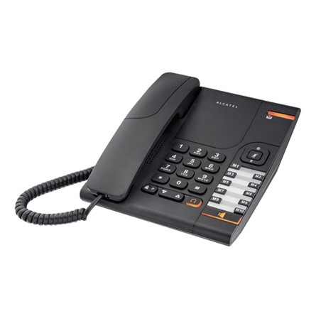 ALCATEL TEMPORIS 380 telefon készülék (vezetékes) FEKETE