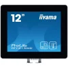 iiyama touch monitor, 12", 1024x768, 4:3, 450cd, 28ms, 1000:1,VGA/HDMI/DP, Open frame, TF1215MC