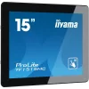 iiyama touch monitor, 15", 1024x768, 4:3 315cd, 8ms, 800:1,VGA/HDMI/DP, Open frame, TF1515MC