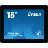 iiyama touch monitor, 15", 1024x768, 4:3 315cd, 8ms, 800:1,VGA/HDMI/DP, Open frame, TF1515MC