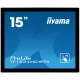 iiyama touch monitor, 15", 1024x768, 4:3, 330cd, 8ms, 700:1,VGA/HDMI/DP, Open frame, TF1534MC