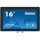 iiyama touch monitor, 15,6", 1920 x 1080, 16:9, 450cd, 25ms, 1000:1, VGA/HDMI/DP TF1615MC-B1