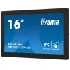iiyama touch monitor, 15,6", 1920 x 1080, 16:9, 450cd, 25ms, 1000:1, VGA/HDMI/DP TF1615MC-B1