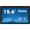 iiyama touch monitor, 15,6", 1920x1080, 16:9, 405cd, 28ms, 700:1,VGA/HDMI/DP, open frame, TF1634MC