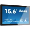 iiyama touch monitor, 15,6", 1920x1080, 16:9, 405cd, 28ms, 700:1,VGA/HDMI/DP, open frame, TF1634MC