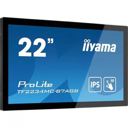 iiyama touch monitor, 21,5", 1920x1080, 16:9, 300cd, 8ms, 1000:1,VGA/HDMI/DP, Open frame, TF2234MC