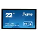 iiyama touch monitor, 21,5", 1920x1080, 16:9, 305cd, 8ms, 1000:1,VGA/HDMI/DP, Open frame, TF2234MC